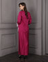 BAJU KURUNG KEDAH JULYA (FUCHSIA PINK)